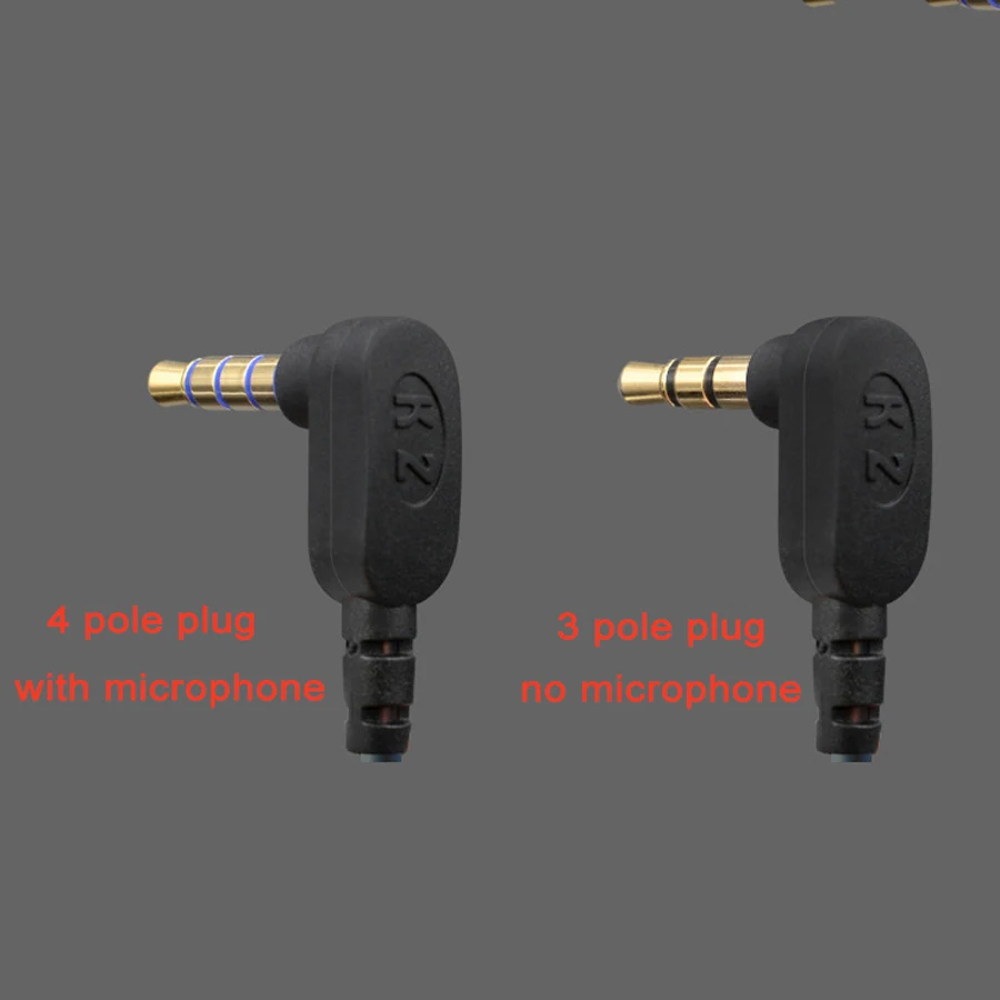Для плотным верхним ворсом KZ ZS3 ZS4 ZS5 ZS6 кабель 4-контактный 0 75 мм для наушники