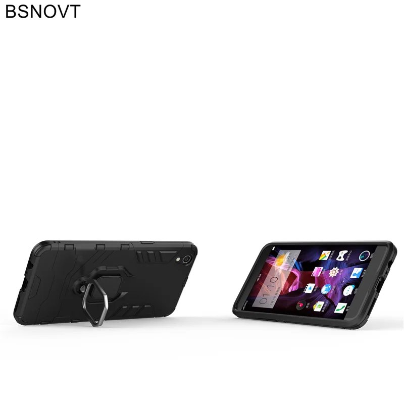 BSNOVT OPPO R9 Case Shockproof Cover Finger Ring Magnetic Holder Soft TPU Back For F1 Plus Bumper 5.5&quot |