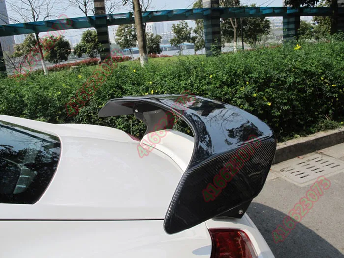 Подходит для Porsche Cayman 987 GT Techart задний спойлер заднего крыла из углеродного