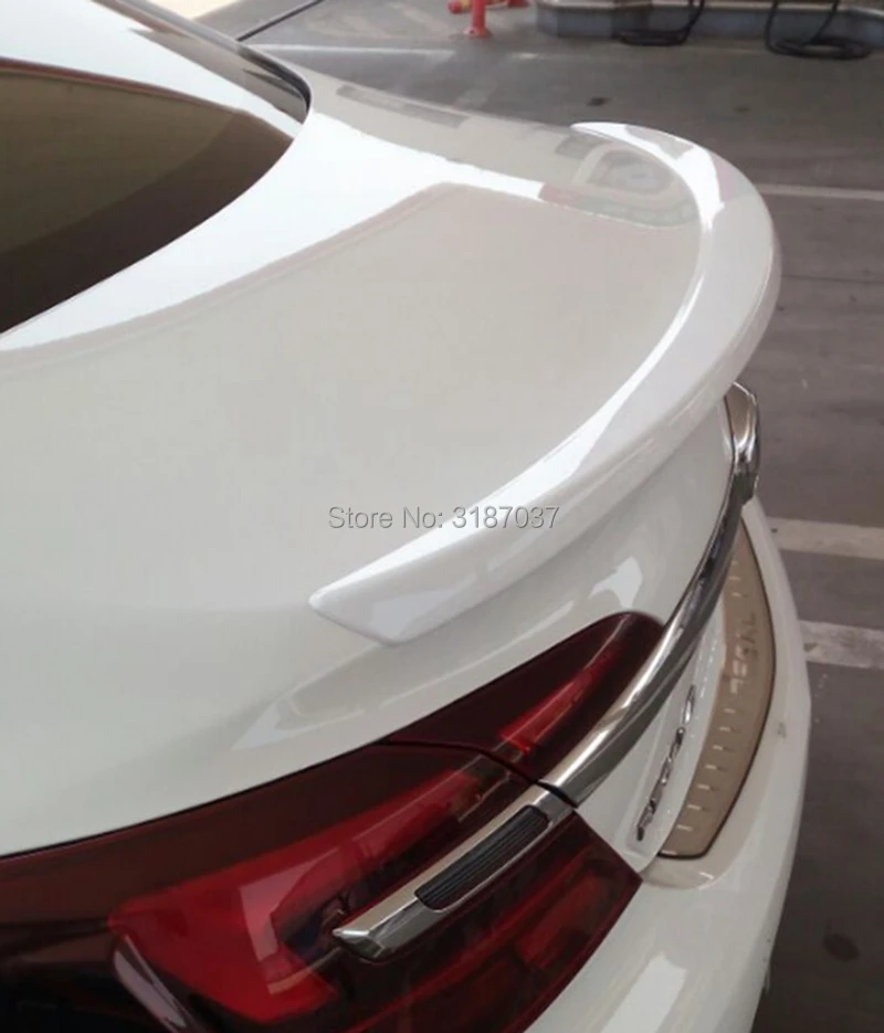For Buick Regal Spoiler 2013-2015 ABS Plastic Unpainted Color Rear Roof Wing Trunk Lip Boot Cover Car Styling | Автомобили и