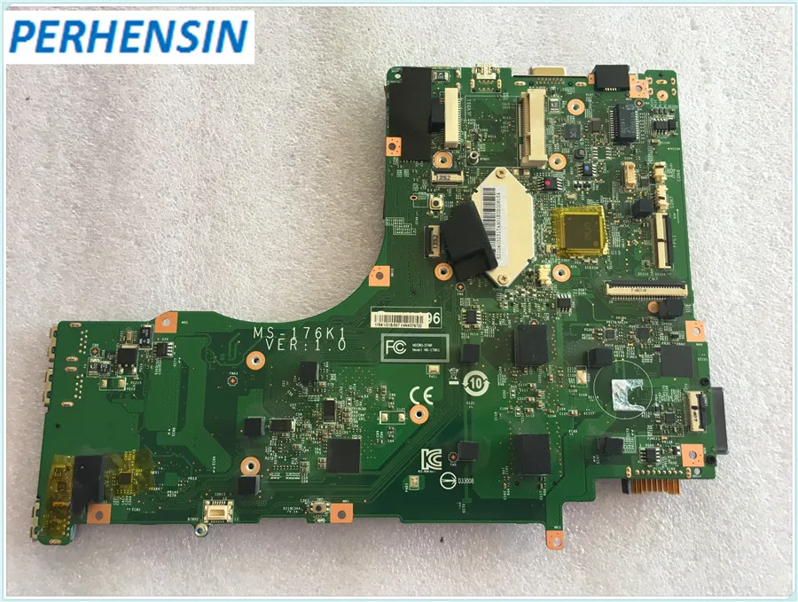 

Original For MSI GX70 Laptop Motherboard MS-176K1 VER:1.0 100% Work Perfectly