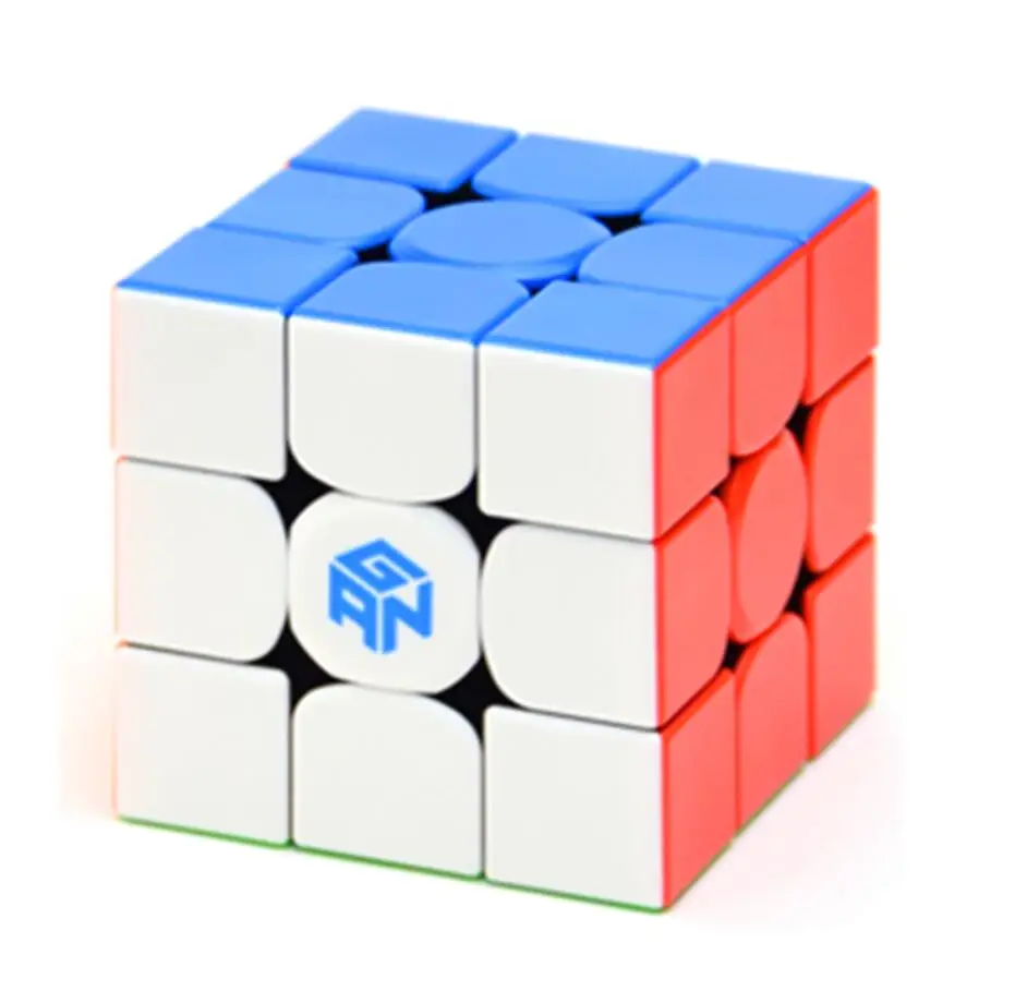 Магнитный пазл Gans 354 м без наклеек магический скоростной куб 3x3 GAN 3x3x3 магнитный
