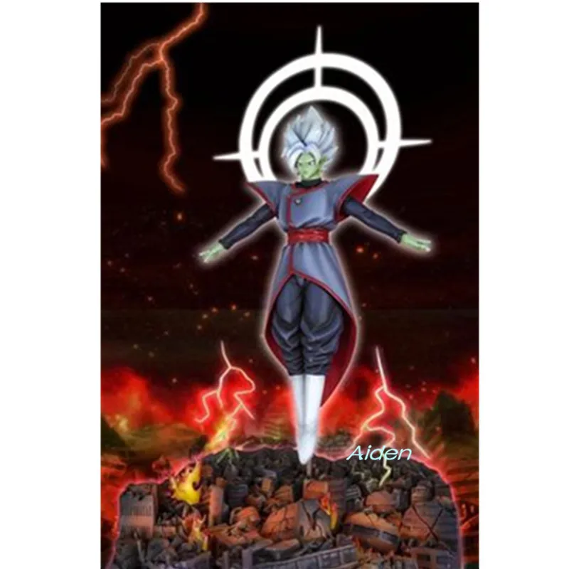 20 &quotДраконий жемчуг супер статуя Zamasu бюст Saiyan Goku черный полноразмерный портрет