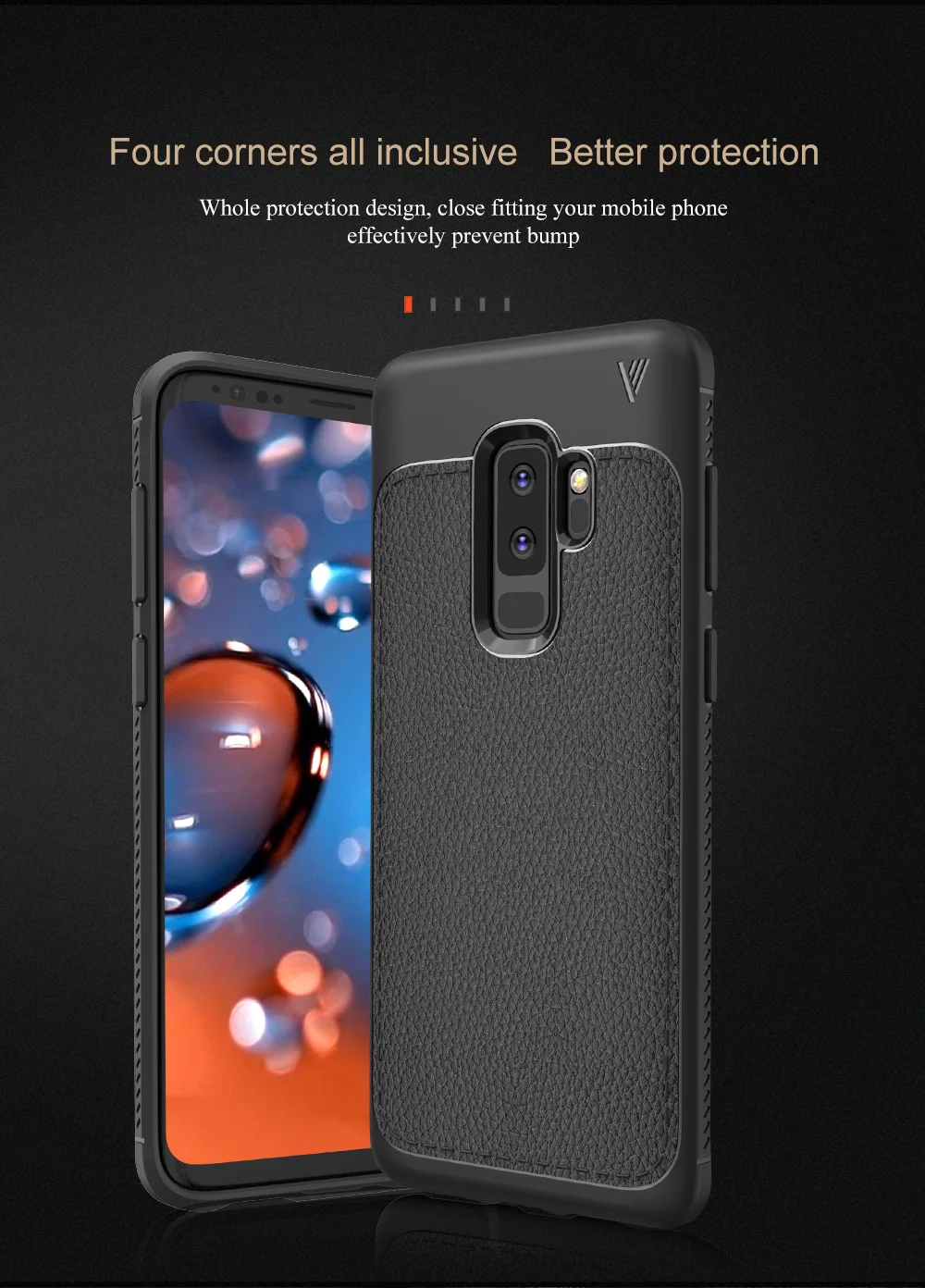 Для samsung Galaxy S9 случае DNGN Роскошные Dermatoglyph desingn супер тонкий ТПУ Силиконовая мягкая