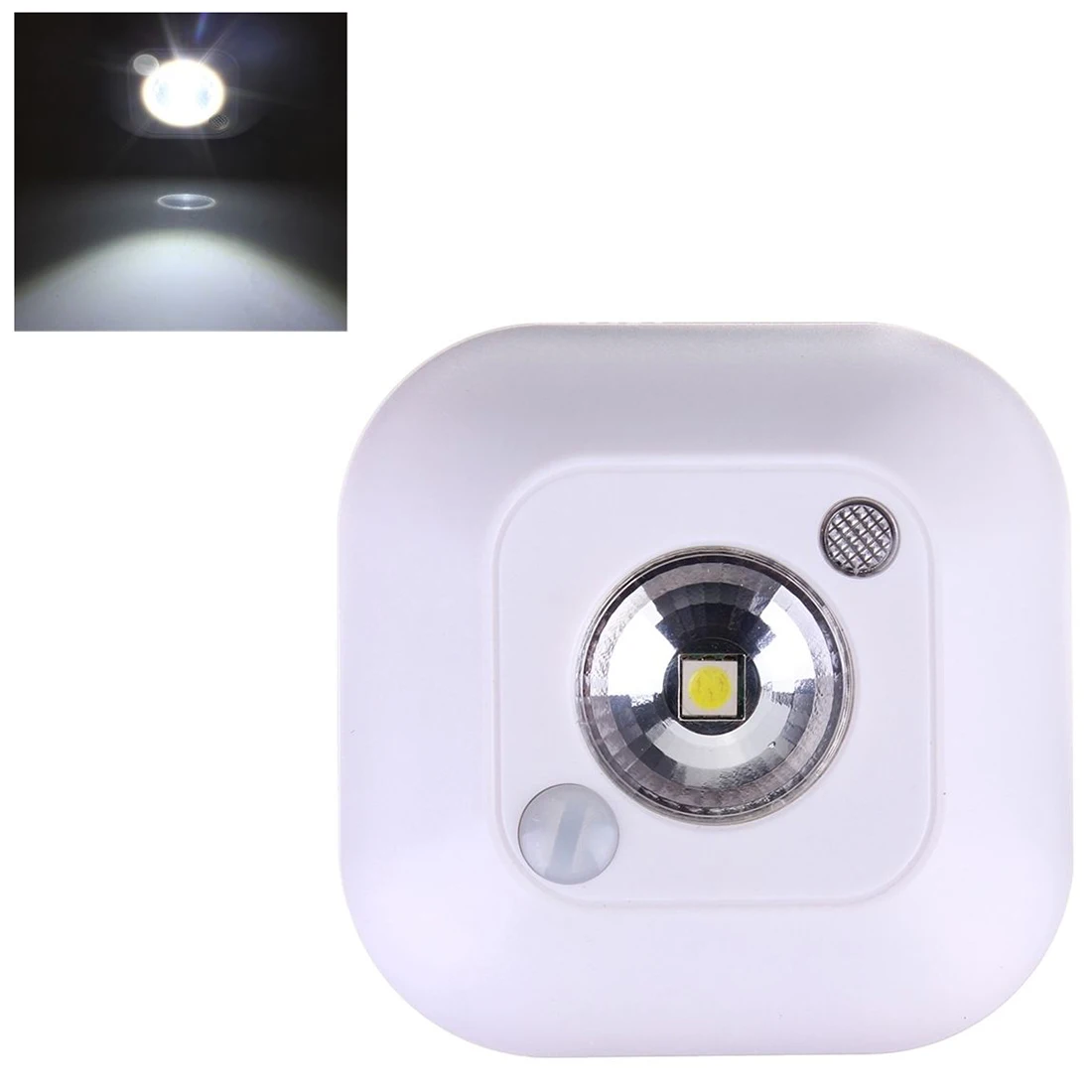 Brand New Infrared PIR Motion Sensor LED Ceiling Night Light Battery Powered Porch Lamp | Освещение