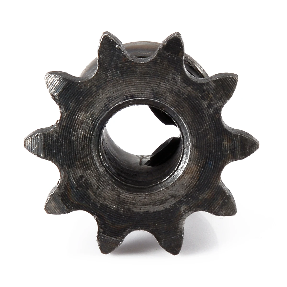 

1pc New 10T Motor Drive Sprocket 8mm Bore 10 Teeth Metal Pilot Motor Gear Roller Chain Drive Sprocket
