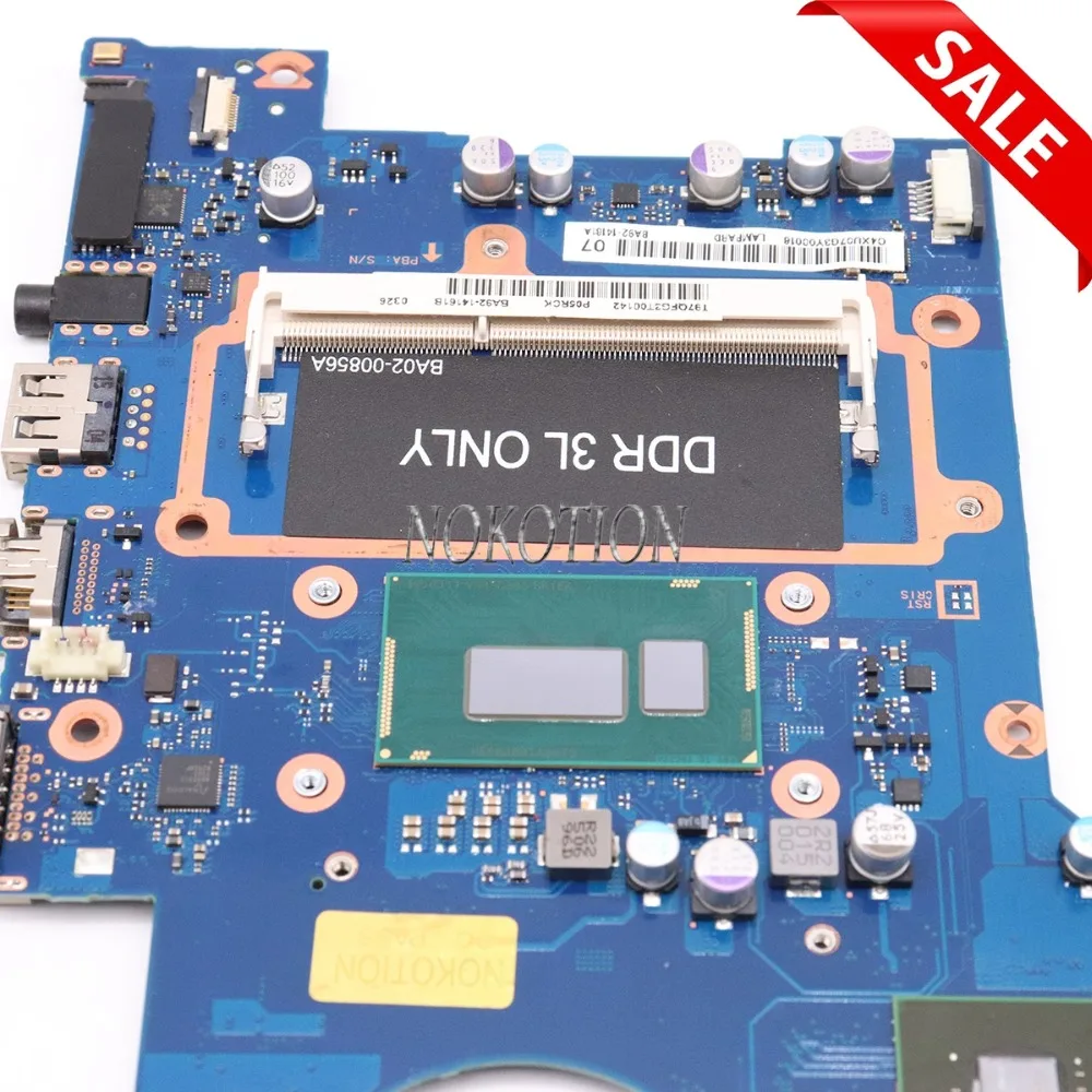 NOKOTION BA92-14161A BA92-14161B For samsung NP-270 270E5J 270E5J-X02CN 15.6 inch laptop motherboard SR1EK I3-4005U GeForce 710M |