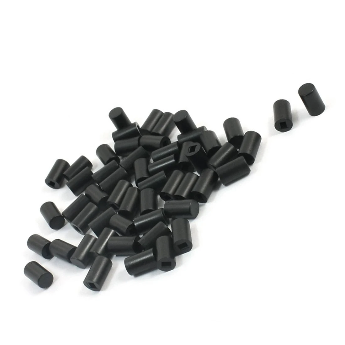 50Pcs Micro Tactile Pushbutton Switch Cap Cover Protector Black 6x10mm | Обустройство дома