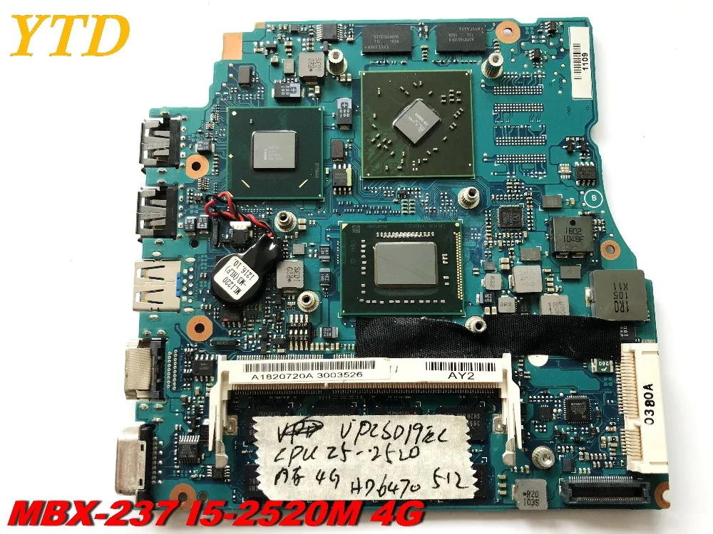 

Оригинал для SONY VPCSD MBX-237 Материнские платы и Радиатор вентилятора процессора A1820720A I5-2520M 4G HD6470 512 протестирован