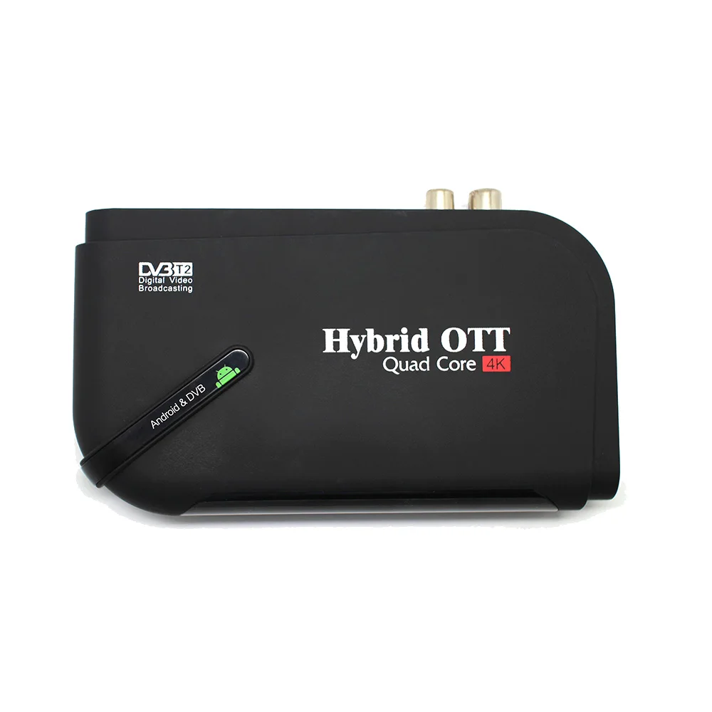 Новый Android 7 1 DVB T2 4 ядра OTT BT4.0 H.265/MPEG ТВ тюнер Поддержка Netflix youtube DLNA Google K смарт