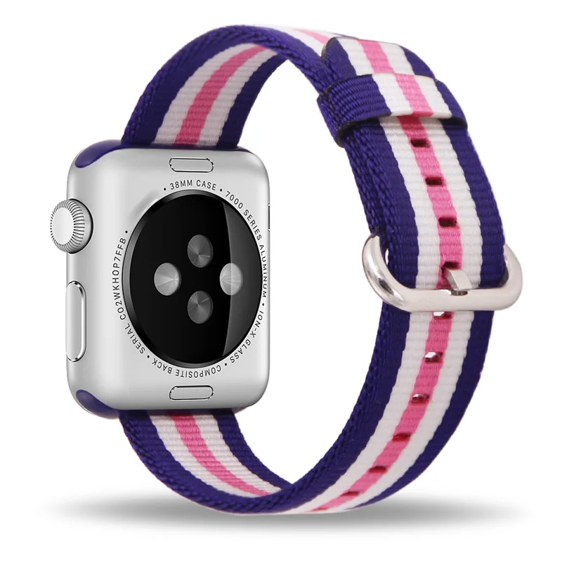 14 Ремешок Nato для apple watch ремешок 44 мм 40 мм apple watch 5 4 3 2 1 iwatch ремешок 42 мм 38 мм correa нейлоновый браслет аксессуары для часов - Цвет ремешка: 14