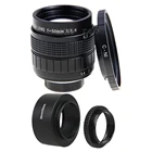 Объектив FUJIAN 50 мм f1,4 CCTV F1.4 + быстрое крепление + бленда объектива + макрокольцо для Nikon AW1, S2, J4, V3, J3, V2, J2, S1, J1, V1, n1