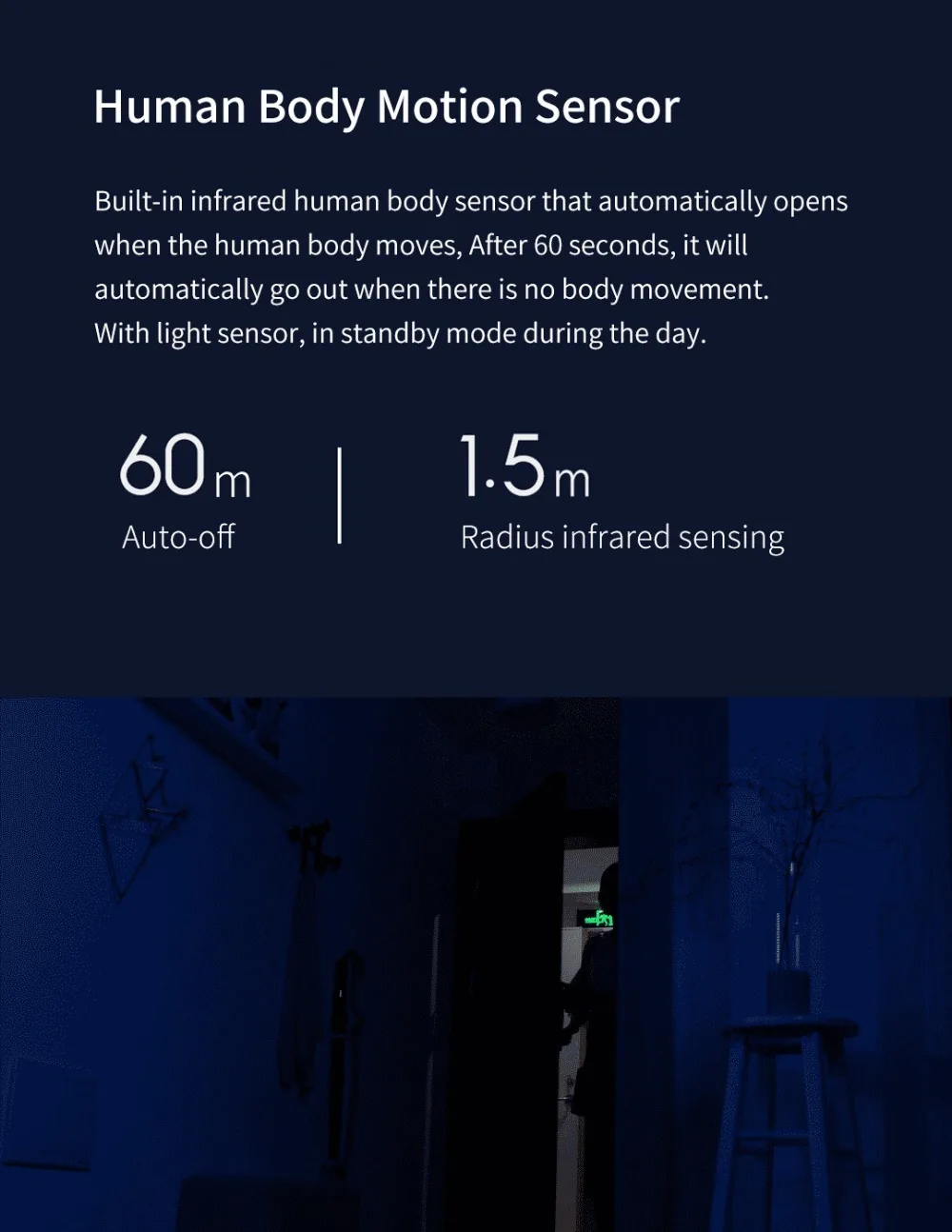 Xiaomi Mijia Yeelight Потолочный Мини с датчиком движения/человеческого тела, датчик солнечного света против комаров 670lm ночник светодиодный свет