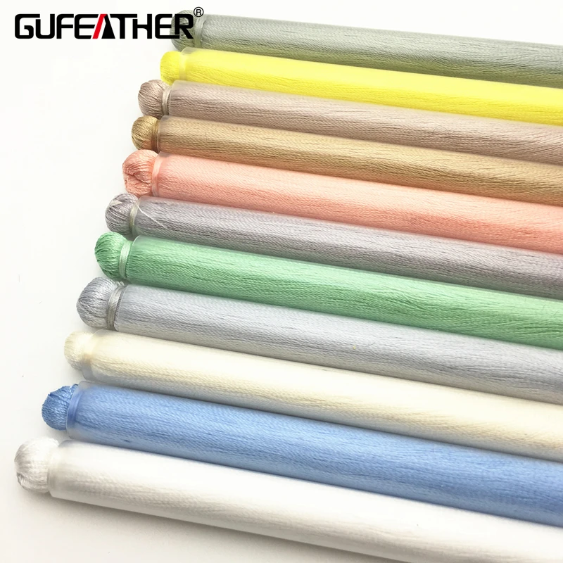 Набор шелковых кисточек для украшений GUFEATHER набор из 12 см самостоятельного