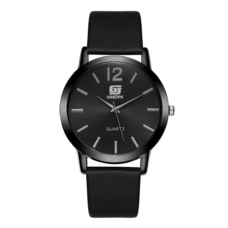

Fashion Simple Ladies Quartz Watch Simple Black Casual Leather Belt Wristwatch Women Watches ladies Wrist Watch female Clock 618