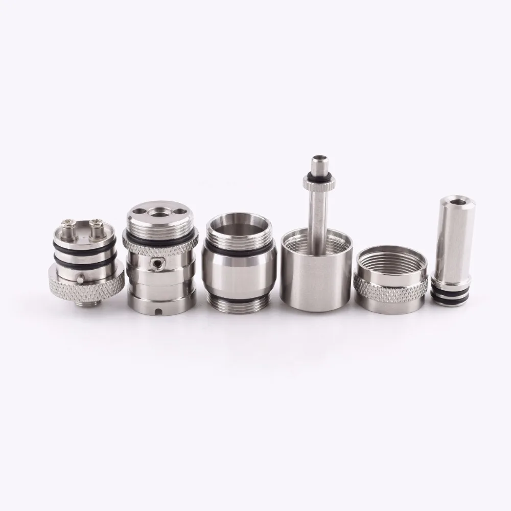 Volcanee Shenray FEV VS Style RTA атомайзер Ремонтопригодный бак 17 мм 316 SS Dual Posts дизайн
