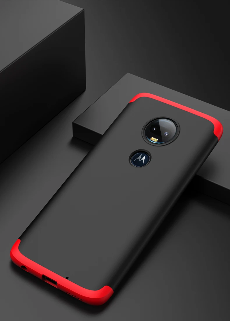 Для Motolora Moto G7 чехол 360 полная защита противоударный матовый чехол для телефона для Motolora Moto G7 Plus