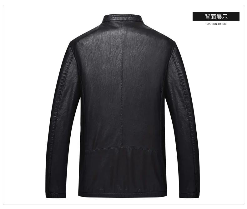 Плюс 8XL 6XL мужская кожаная куртка из натуральной овечьей козьей кожи, брендовая Черная мужская куртка-бомбер, мотоциклетная Байкерская мужская куртка на осень и весну