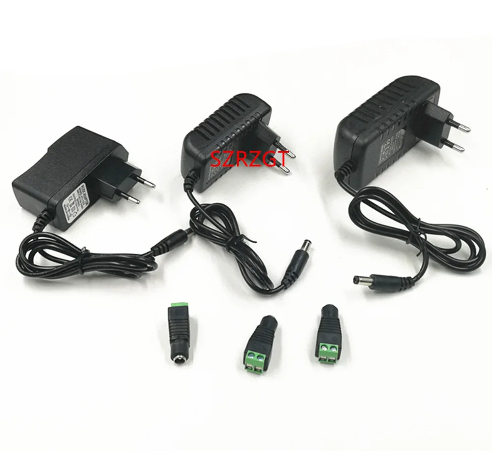 DC12V адаптер AC100-240V трансформаторы из положить DC12V 1A/2A/3A источник питания для светодиодной ленты