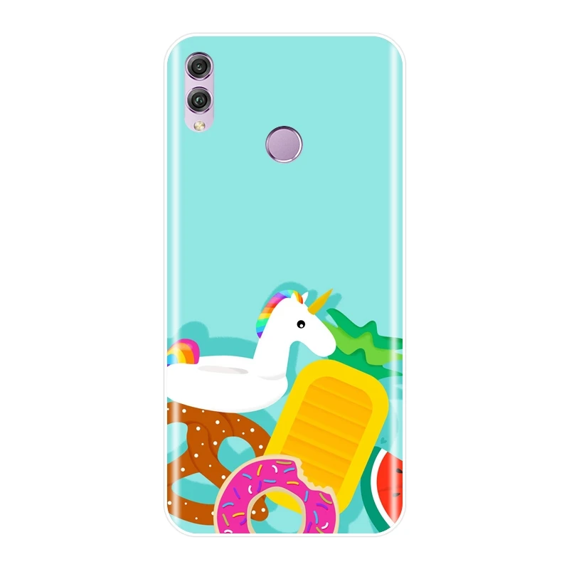 Чехол накладка для Huawei Honor 7 7S 7X 7A 7C Pro 10 9 8 8X MAX мягкий силиконовый Дорожный телефона