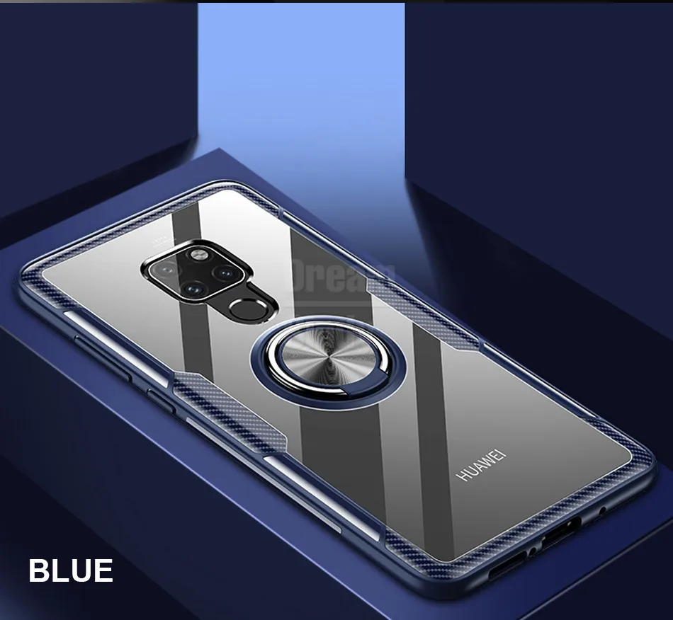 Роскошный Магнитный чехол с металлическим кольцом для huawei mate 20 Pro P20 Pro противоударный чехол для huawei P20 Lite mate 20 Lite чехол