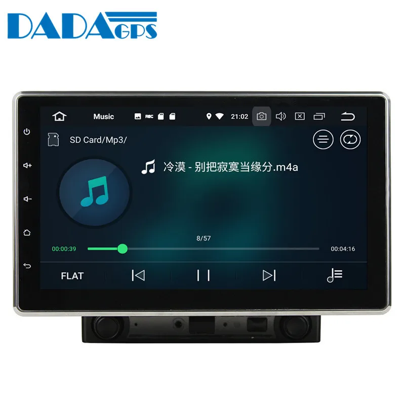 Универсальный Tesla стиль Android 8,1 4+ 64 ГБ Автомобильный мультимедийный радио dvd-плеер для Toyota/Nissan/Suzuki/Lexus gps навигация