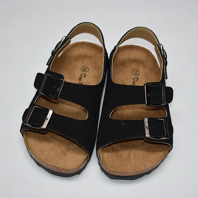 Детские сандалии Новинка 2017 года сезон лето пробковые для мальчиков и девочек