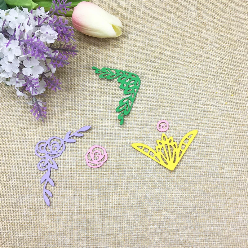 Julyarts 4 шт. цветок 2019 новые буквы металлические высекальные штампы для Diy штамп