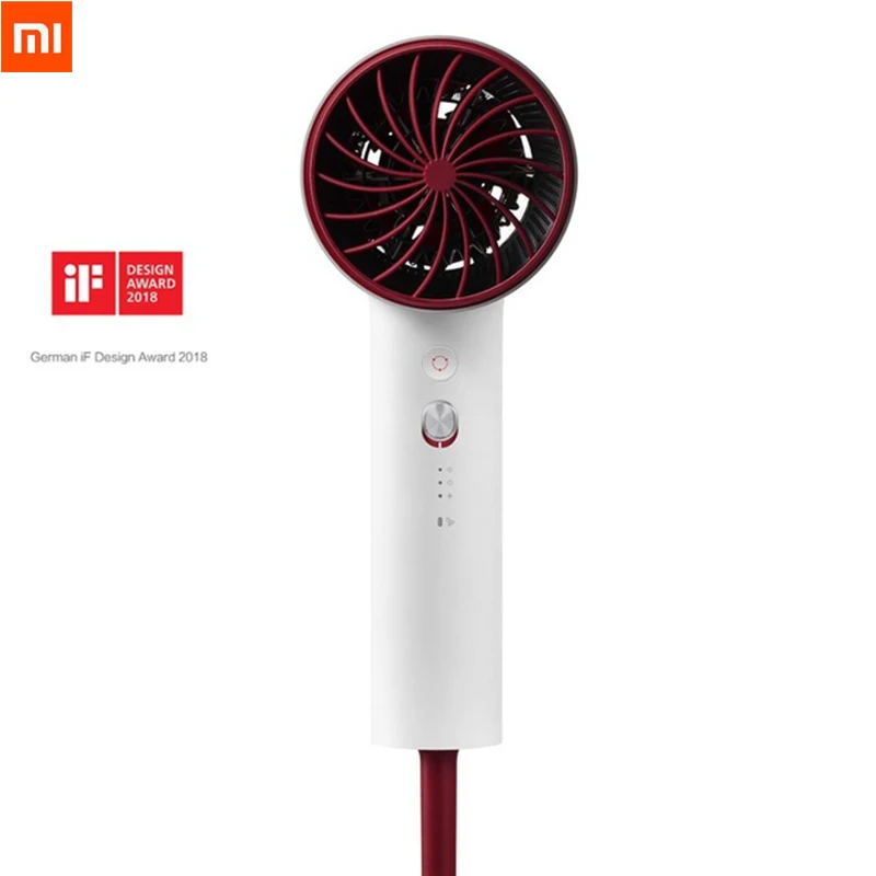 Xiaomi Youpin Soocas H3s фен алюминиевый 1800 Вт анион быстросохнущие инструменты для волос горячий и холодный уход за волосами можно отрегулировать