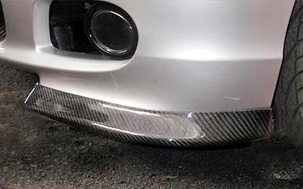 M TECH передний спойлер из натурального углеродного волокна для BMW E46 2D 4D 1 пара