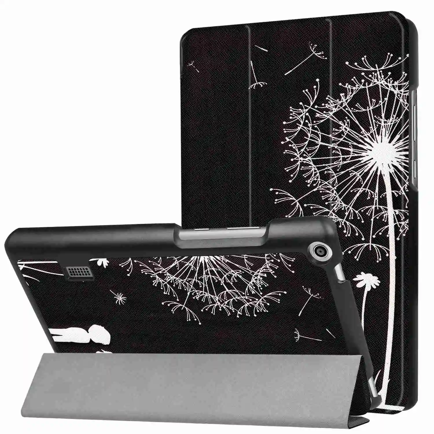 Тонкий флип-чехол из искусственной кожи чехол для huawei MediaPad T3 7,0 BG2-W09 чехол для планшета Funda для Honor Play Pad 2 7,0 чехол для планшета+ пленка+ ручка - Цвет: HBQL