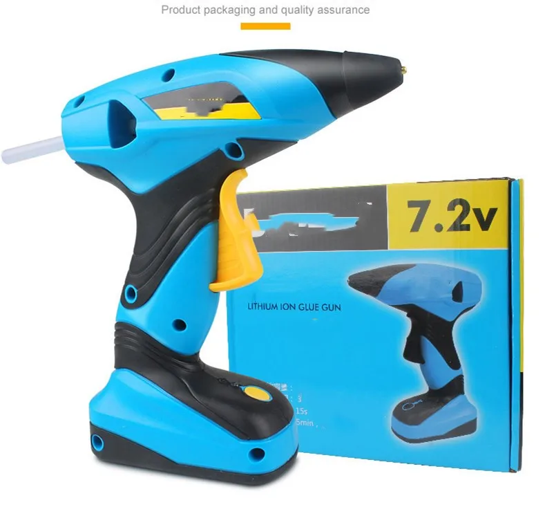 

Free Shipping Hot Melt Glue Gun Lithium Electric Charging Type Household Small Silica Gel Gun