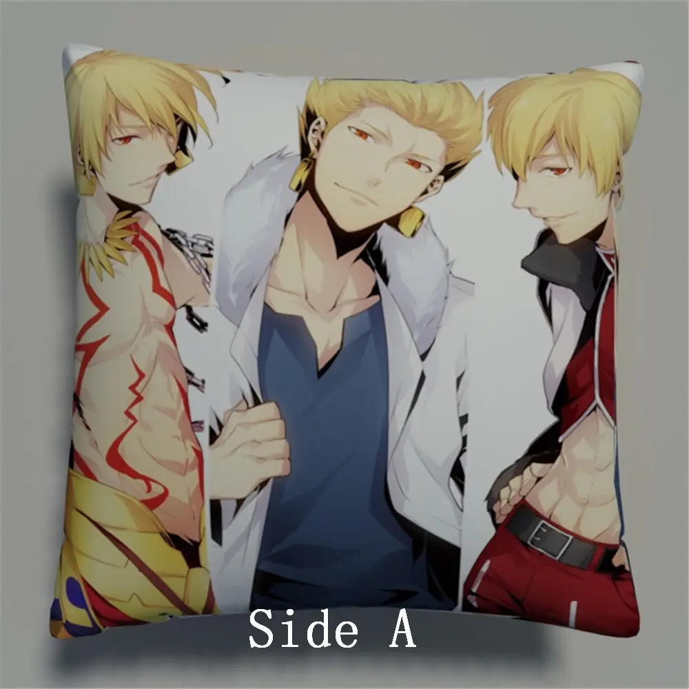 Fate Zero Stay Night Gilgamesh аниме двухсторонняя подушка чехол для подушки Otaku косплей