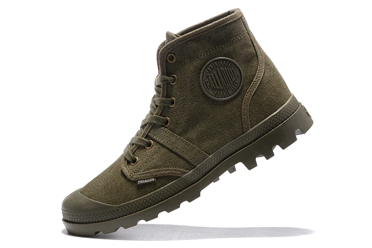 PALLADIUM Pampa Hi/52352 кроссовки армейского зеленого цвета удобные высококачественные