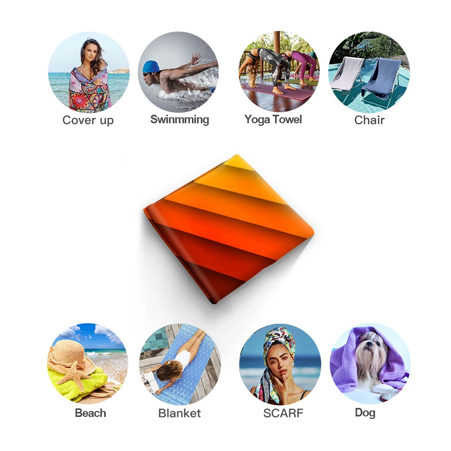 GNORRIS негабаритный песок Бесплатная микрофибра саржевая линия прямоугольное