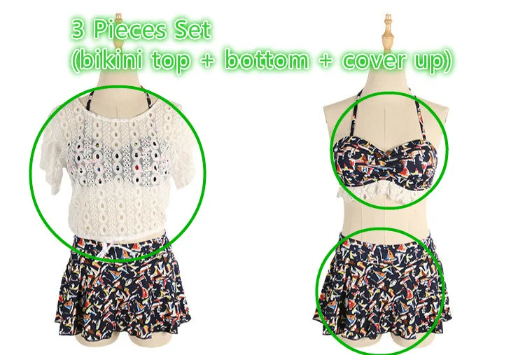 Лена Гага Купальники для малышек Для женщин Push Up Комплект бикини купальник