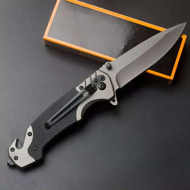 Складной нож с стальной головкой G10 Ручка Тактический походный охотничий для