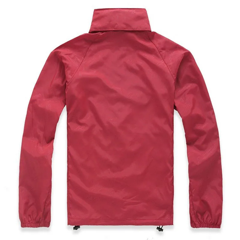 Мужские и женские быстросохнущие походные куртки уличная спортивная ветровка
