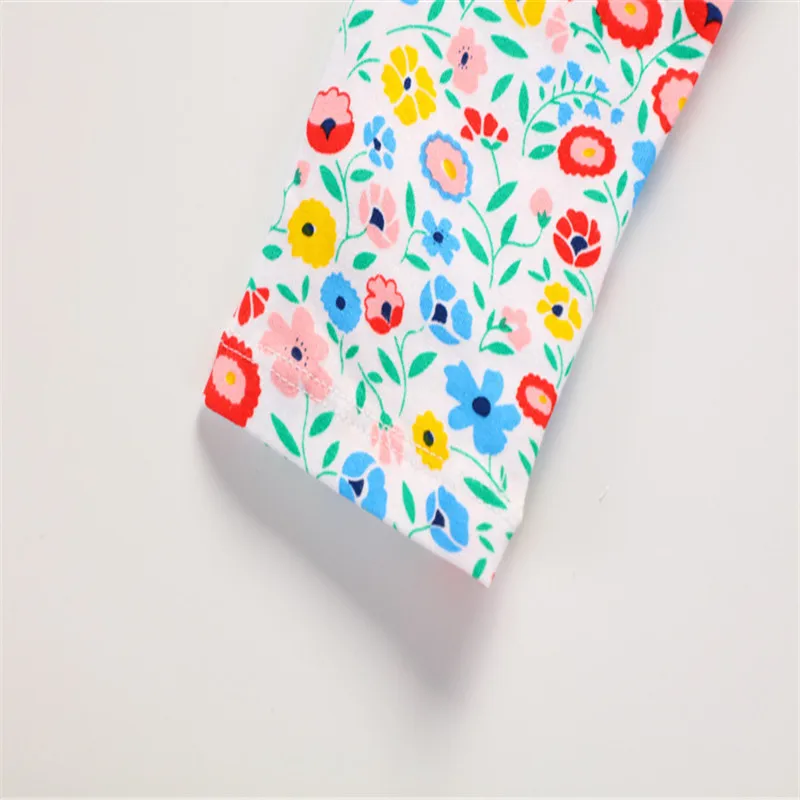 2017 новые детские штаны леггинсы с цветочным принтом для девочек Infantil маленьких