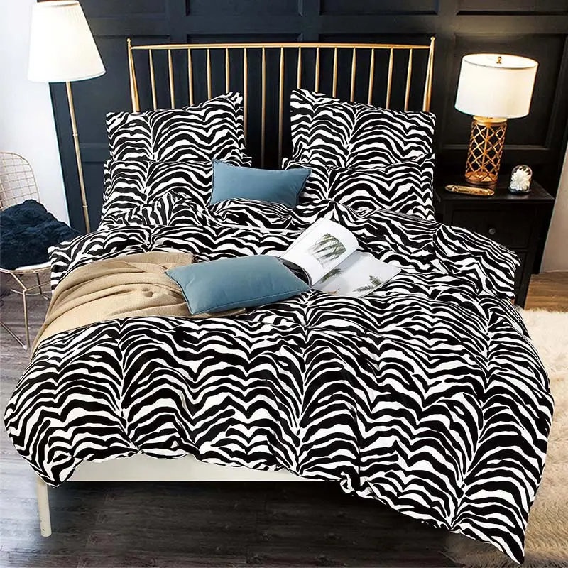 T1018 Alanna Printed Solid bedding sets Home Bedding Set 4-7pcs High Quality Lovely Pattern with Star tree flower - Цвет: T1018