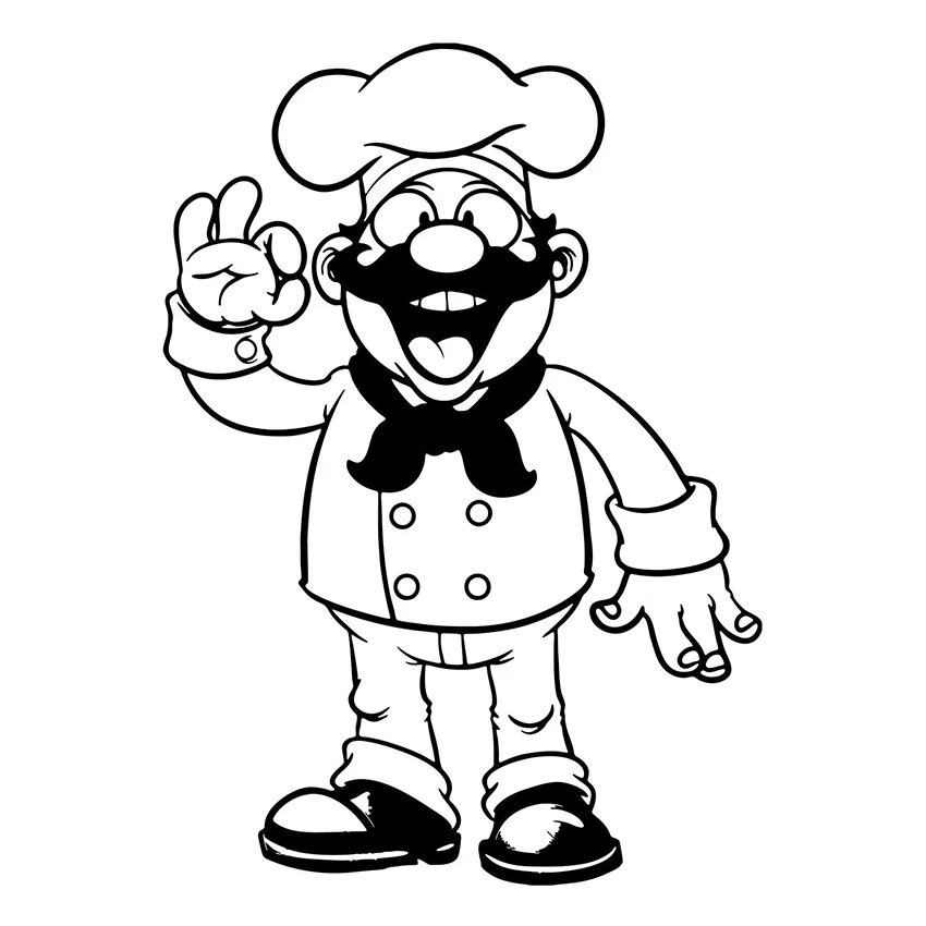 

Chef Decal Catering Trailer Stickers Vinyl Graphics Burger Van Decals Wall Stickers Shop Window kitchen Art Decor Rooms Mural