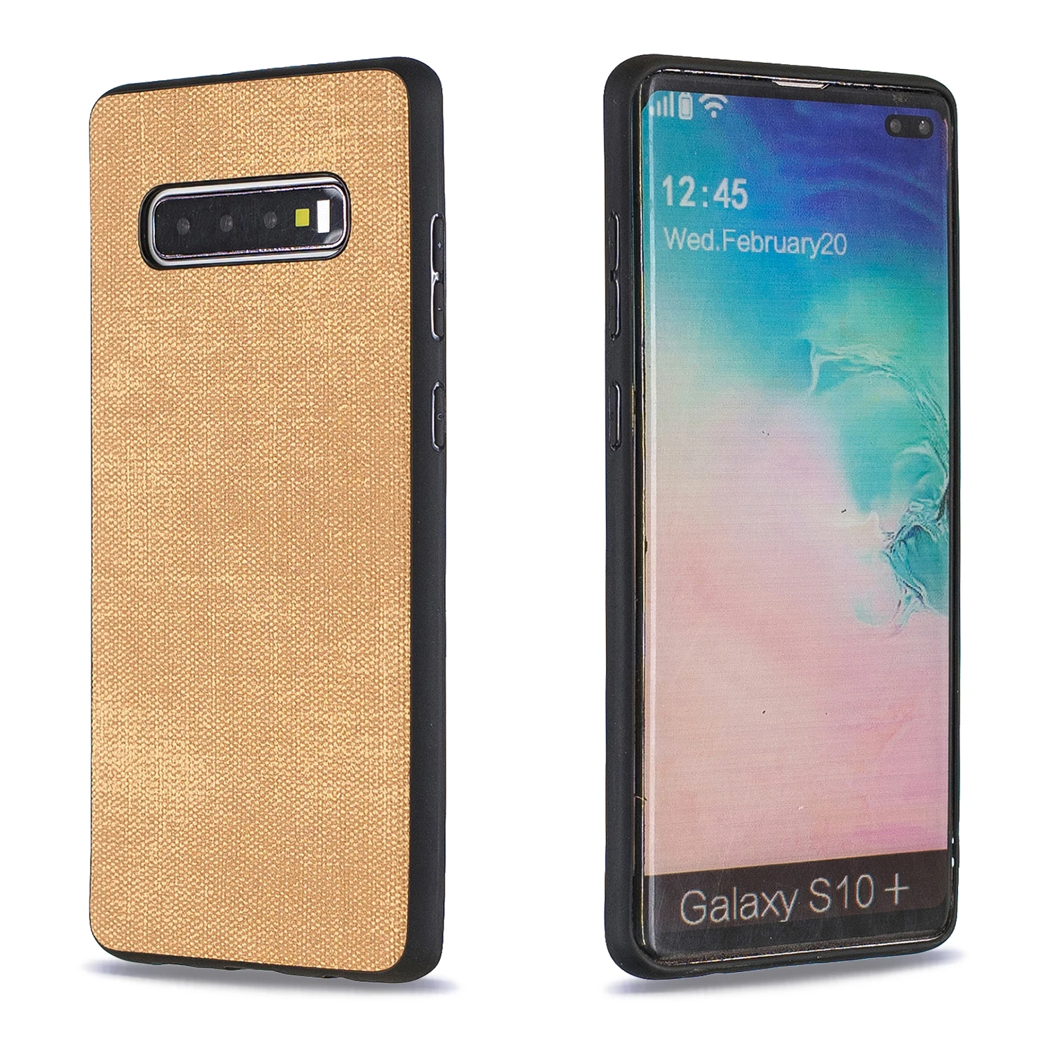 Джинсовый кожаный чехол для fundas Samsung Galaxy S10 Plus coque S10e S9 A30 A50 A70 Telefoon Hoesjes|Сверхмощный