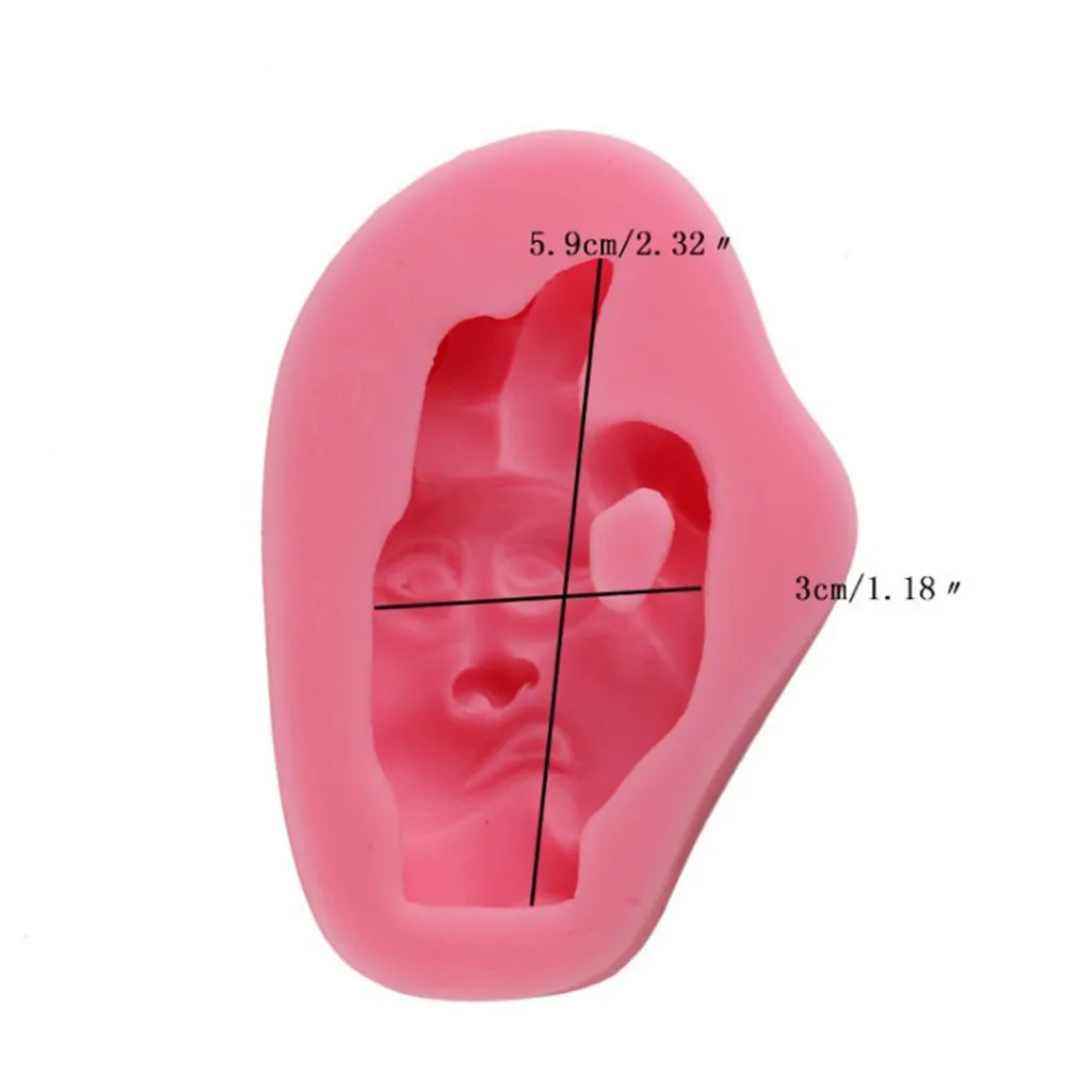 Home Kitchen Innovative High Temperature Resistant Tools Pink Silicone Chocolate Mold Cake Biscuit Decoration H0508 | Дом и сад