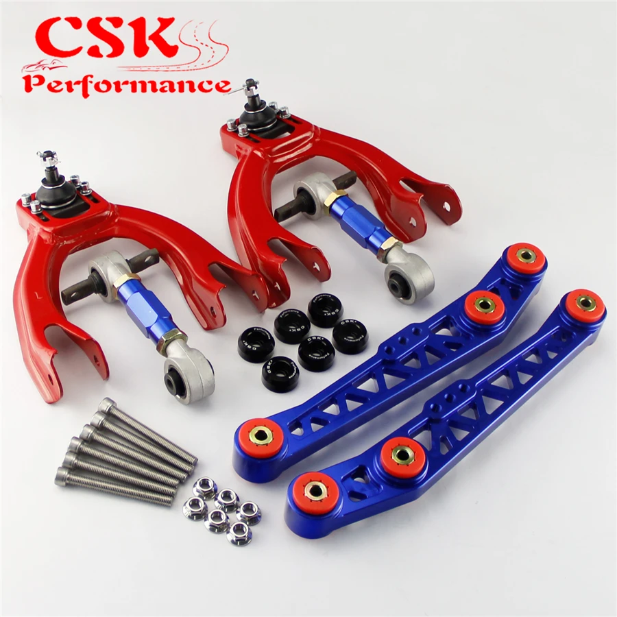 

Lower Control Arm LCA+Bushing Washer+Front Rear Camber Kit For Civic EG EJ EH