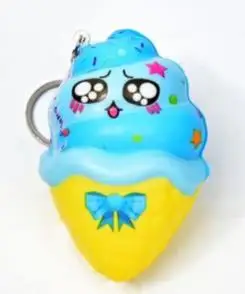 Каваи пончик мягкий брелок мороженое медленно поднимающийся крем squishies снятие Стресса Игрушка антистресс игрушка для детей антистресс для взрослых - Цвет: B8