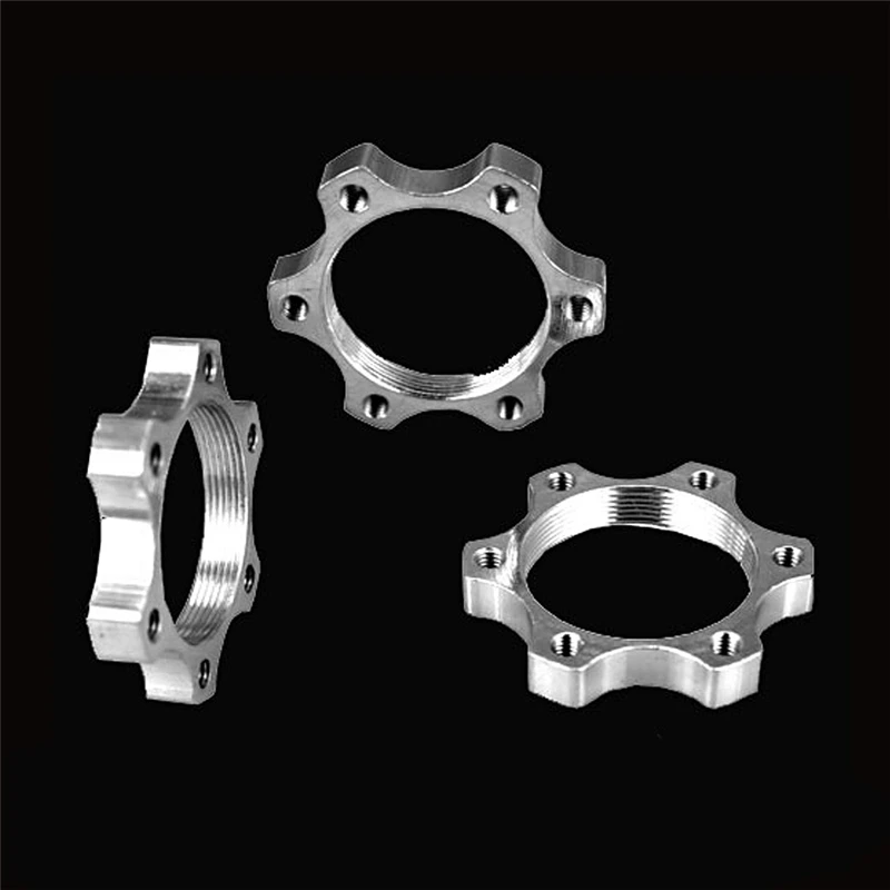 Ступицы для велосипедного велосипеда дисковые тормоза Ротор 6 болтов фланцевый