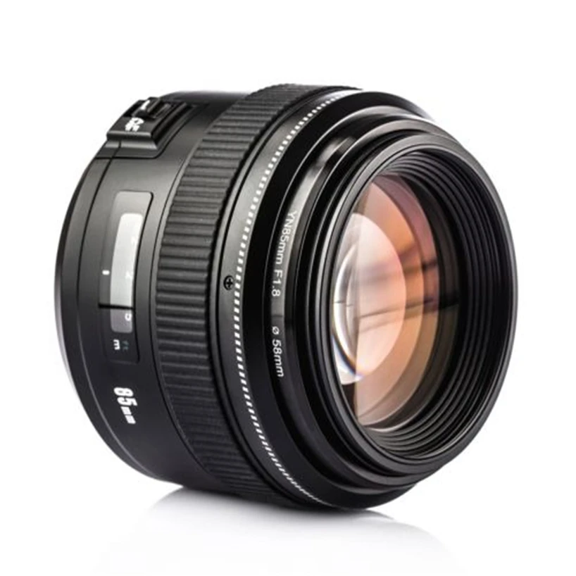 Объектив YONGNUO YN85mm f1.8 AF/MF Стандартный Средний объектив для телефото Prime с
