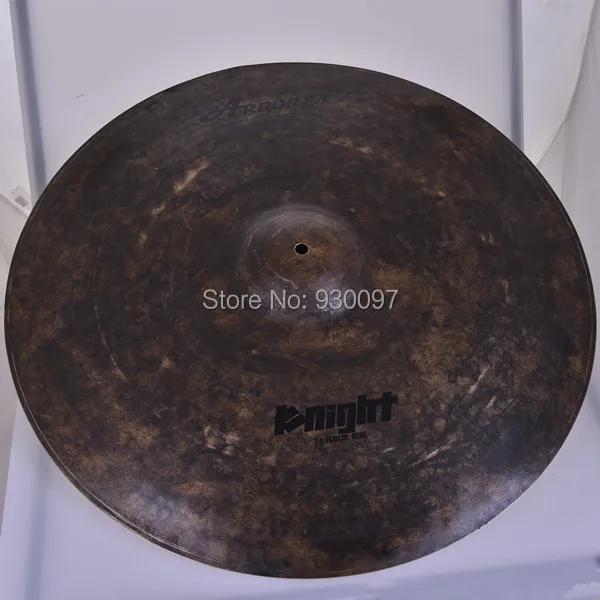 

large size cymbal,New style Knight Raw cymbal,Arborea 24" Ride cymbal