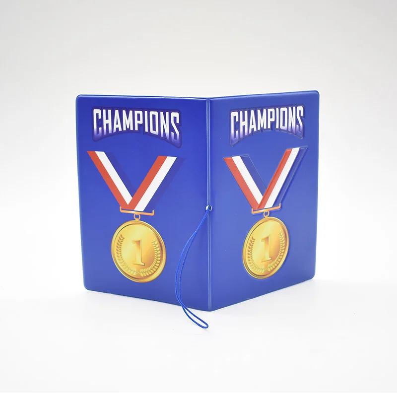 DEKEDAKU чемпионов Обложка на паспорт ПВХ победитель NO.1 золотая медаль Чехол