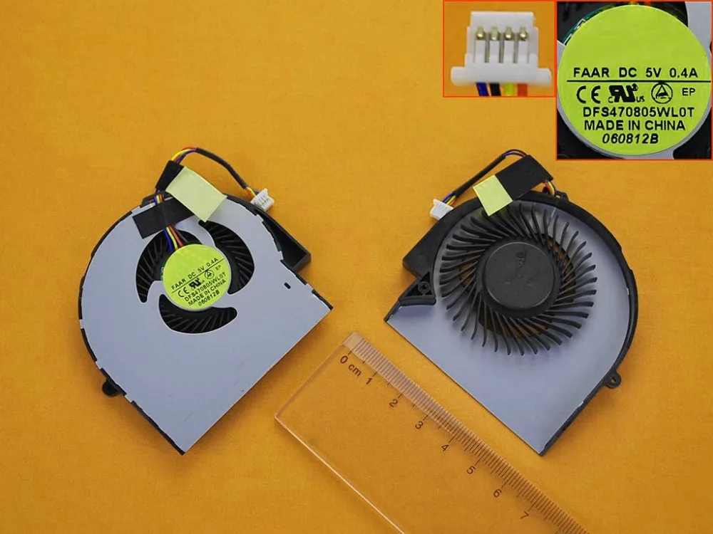 

New Laptop Cooling Fan for DELL Inspiron 13Z N311Z M301Z N301Z V131 Original P/N DFS470805WL0T CPU Cooler Radiator